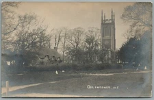 ENGLAND ORLINGBURY ANTIQUE REAL PHOTO POSTCARD RPPC