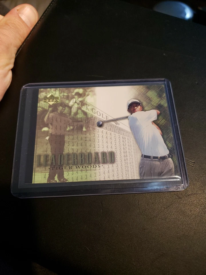 2001 UPPER DECK TIGER WOODS ROOKIE LEADERBOARD #90 - Image 2 of 3