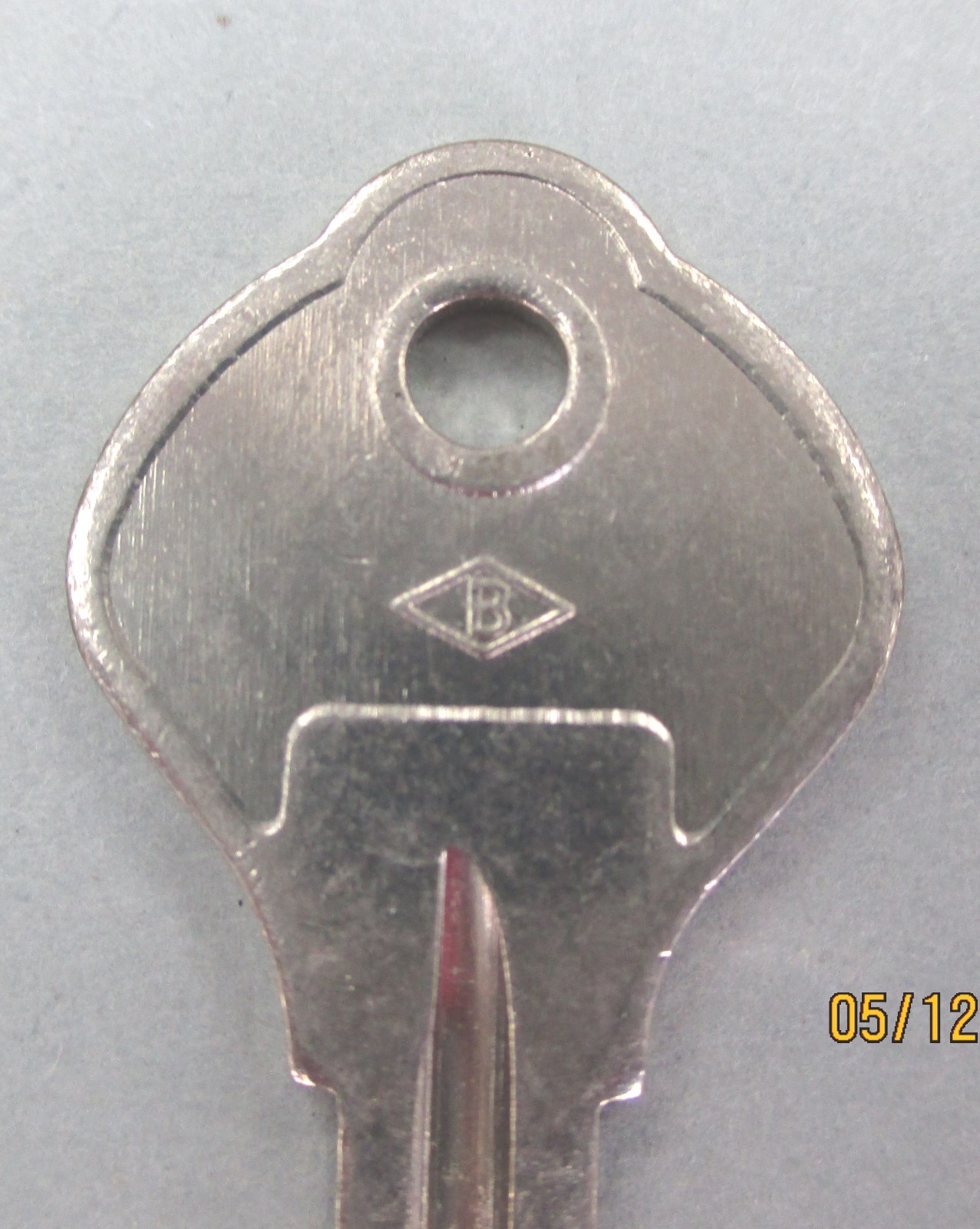 MODEL A Original B&S GV-1 Key w/Diamond Logo 1927 - 1930 Ford Ignition ...