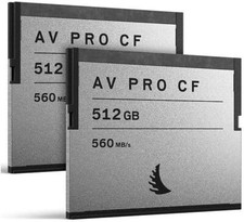 Angelbird AV Pro CF SATA III CFast 20 512GB CompactFlash Memory Card 2 P G2U