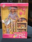 MIB Vintage Barbie And Kelly Gardening Fun Gift Set #17242