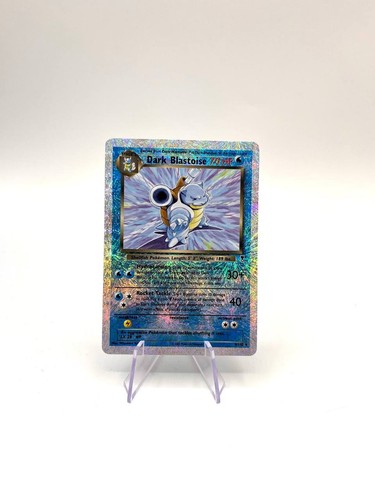 Pokemon Card Legendary Collection Dark Blastoise 4/110 Reverse Holo Excellent