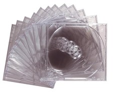 Maxell 190069 CD/DVD Jewel Cases 12 Pack Clear 10mm