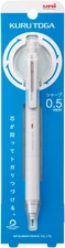 Uni M5KS1P.37 Mitsubishi Pencil Mechanical Pencil Kurutoga KS 0.5Mm Light Gray
