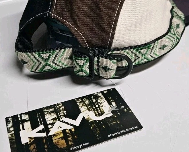 Boné de beisebol Kavu alça orgânica ajustável novo com etiquetas - Tamanho grande - Frete grátis - Imagem 4 de 4