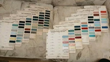 1950-1962 Dupont Duco Studebaker Color Chip Sheets