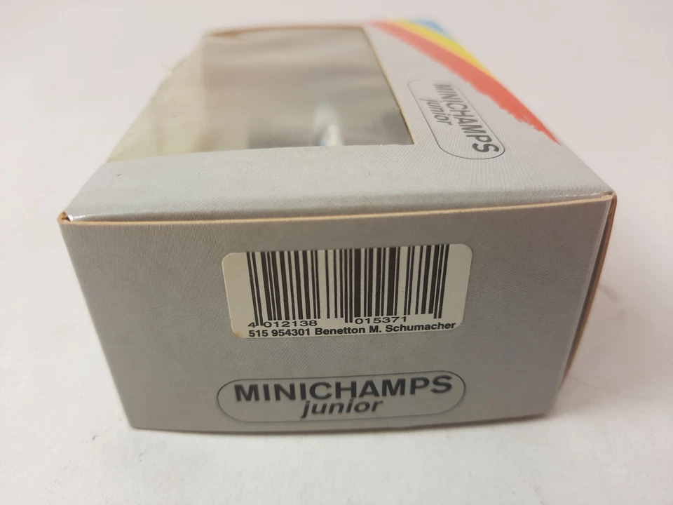 Minichamps Junior Benetton Renault B195 Michael Schumacher 1995 1/43 515954301 - Immagine 4 di 4