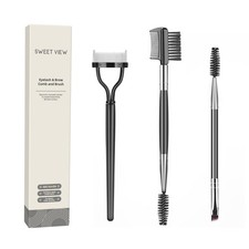 Eyelash Comb Lash Separator Tool with Brow Brush for Eyelash Grooming