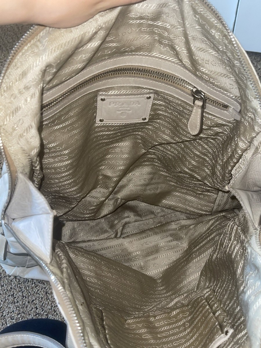 [PRADA] ★Napa Leather Tote Bag★大人気★ Prada nappa-leather Tote Bag | Neutrals | FARFETCH