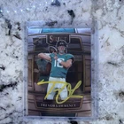 Trevor Lawrence Jaguars Hand Signed 2021 Panini Select Silver Rookie Card