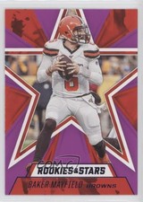 2020 Panini Rookies & Stars Purple Baker Mayfield #17 z7h