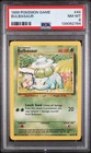 1999 POKEMON BASE SET UNLIMITED #44 BULBASAUR PSA 8