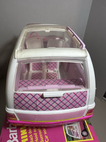 Barbie Picnic Caravan #13185 Mini Van 1995 With Accessories - Picture 11 of 18