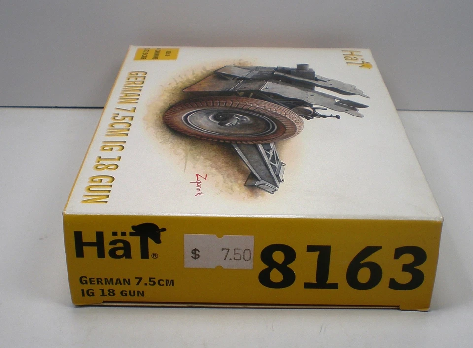 1/72 Scale German WWII Infantry Gun With Crew, IG 18, HaT - Image 3 of 4