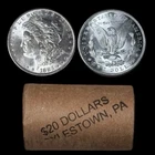 1878-1904 Morgan Dollar Roll of 20 Coins - AU/BU Custom Listing