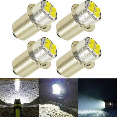 18 Volt 18V LED Flashlight Replacement Bulbs for Ridgid R849 - 4 Pack