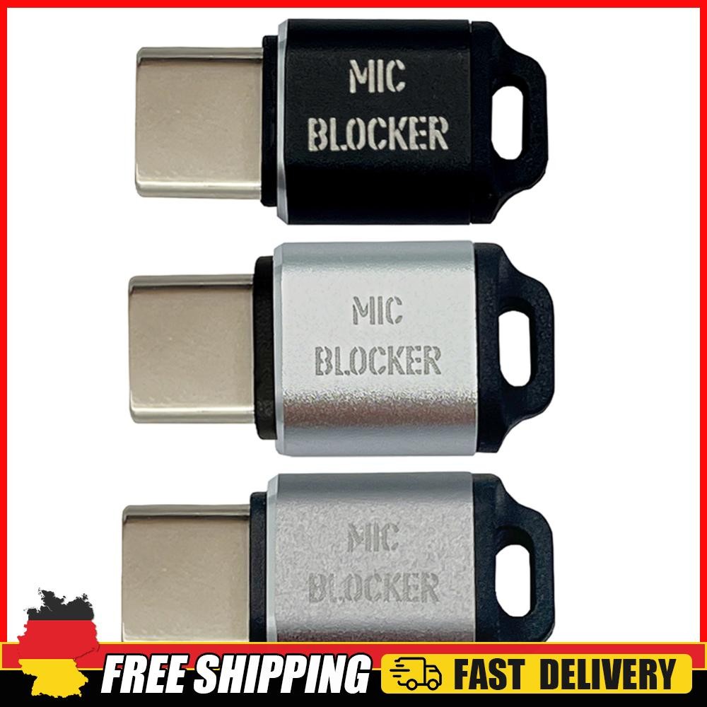 Microphone Lock Lightweight USB C MIC Blockers for Laptops Smartphones Tablets