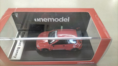◉ONEMODEL ホンダ Cvic EG6 Rocket Bunny red Model Collect 1:64 Honda Civic EG6 Rocket Bunny - Chrome Red