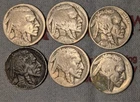 6x Buffalo Nickel Lot 5C - Circulated, Various Conditions - B13