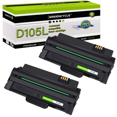 3PK Compatible with Samsung 105L MLT-D105L Toner Cartridge Use with SCX-4623F