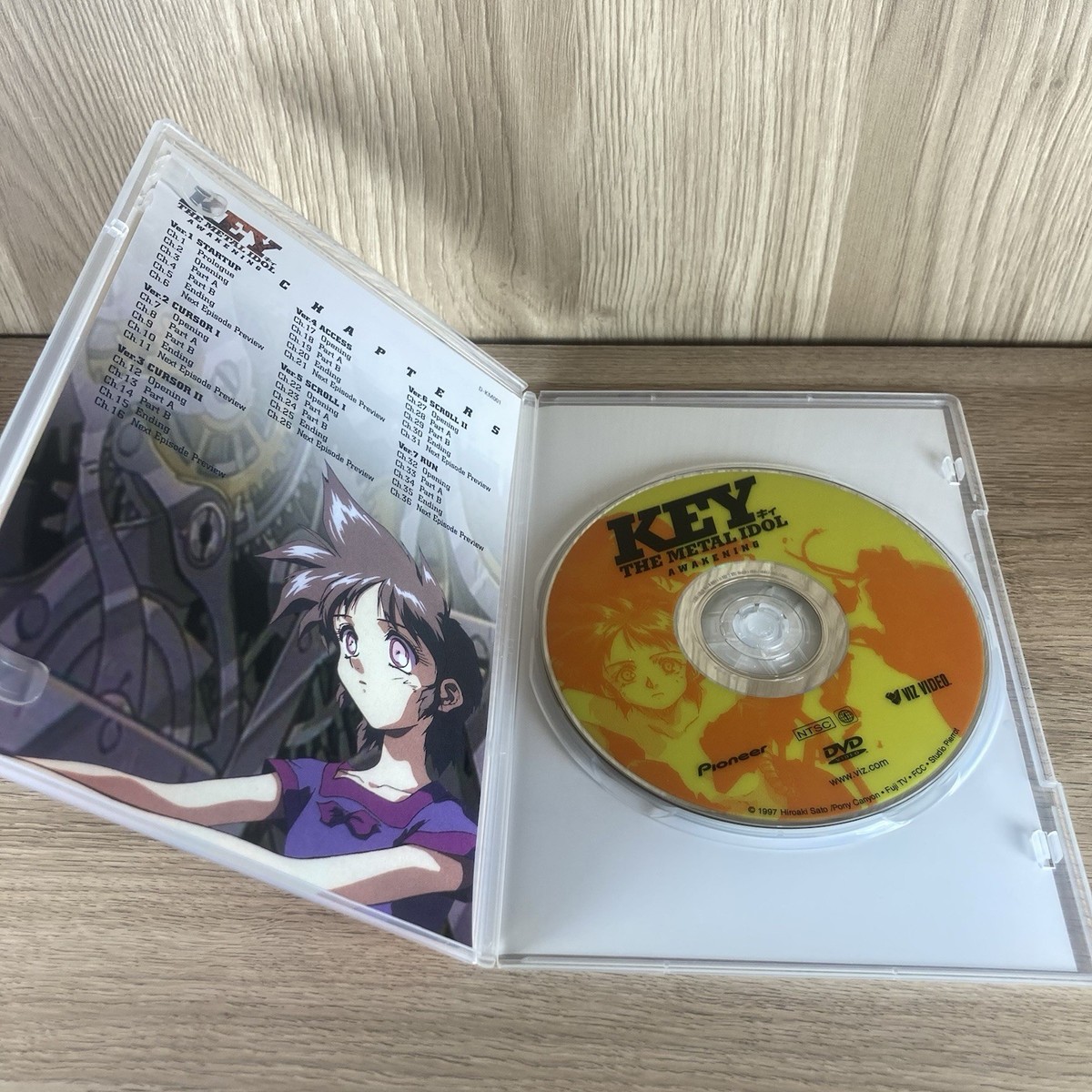 Key The Metal Idol Complete DVD Set Anime Viz Video Pioneer READ
