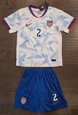 YOUTH Trinity Rodman #2 USWNT 2025 Stadium Home Jersey Kit - NWT