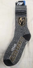 Vegas Golden Knights Marble Socks 10-13 Shoe Size