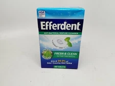 Efferdent Plus Mint Anti-Bacterial Denture Cleanser | 90 Tablets