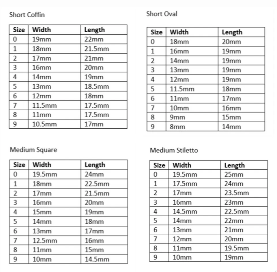 Christmas Hand Painted Press on False Nails Santa Hats set of 10 - Image 4 of 4