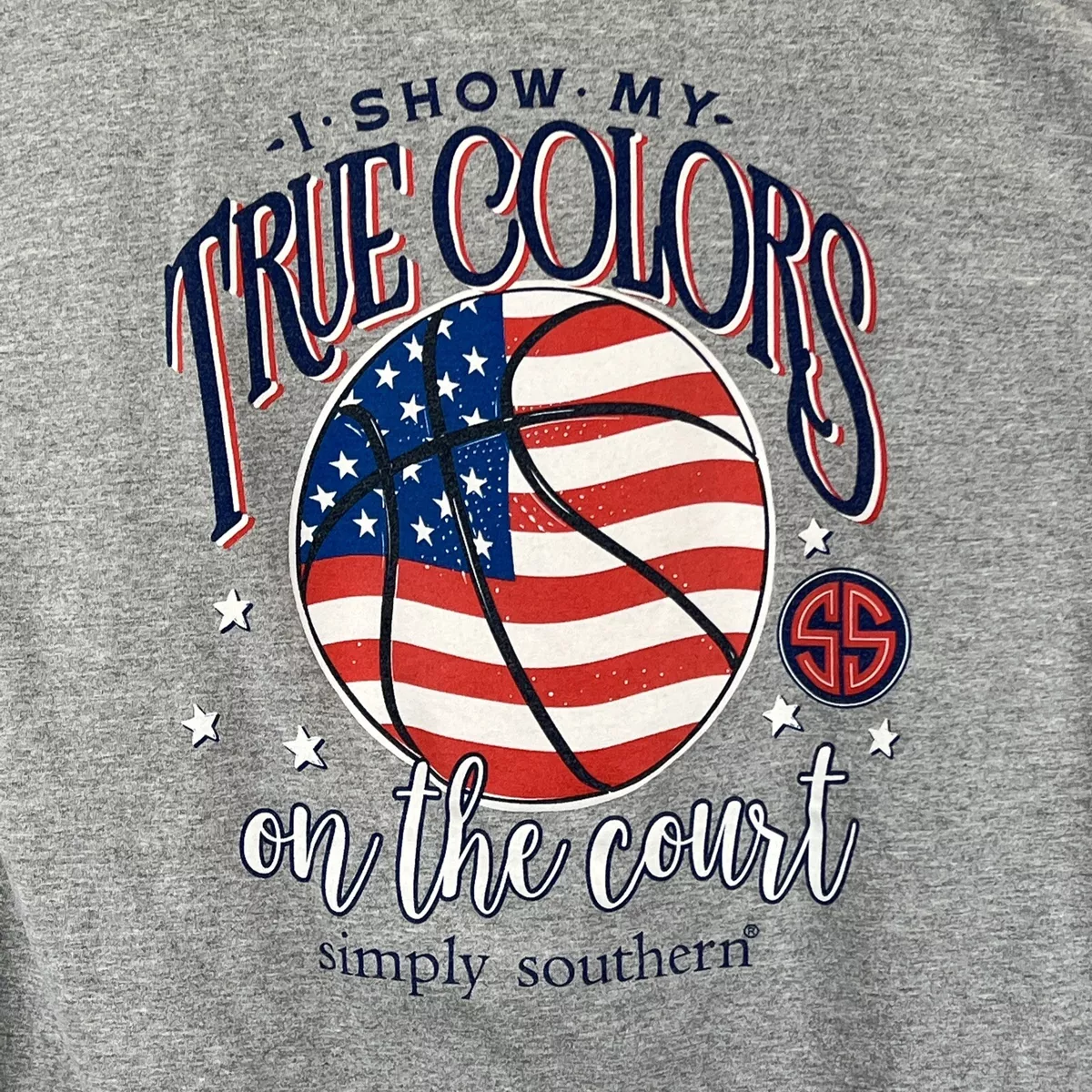 Simply southern sale women's basketball shirt