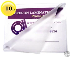 1000/pack Hot 10 Mil Credit Card size Laminating Pouches 2-1/8 x 3-3/8 Clear