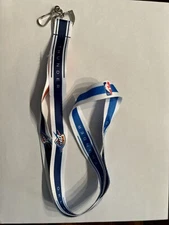 Oklahoma City Thunder Basketball NBA Clasp Lanyard Keychain Official Merchandise