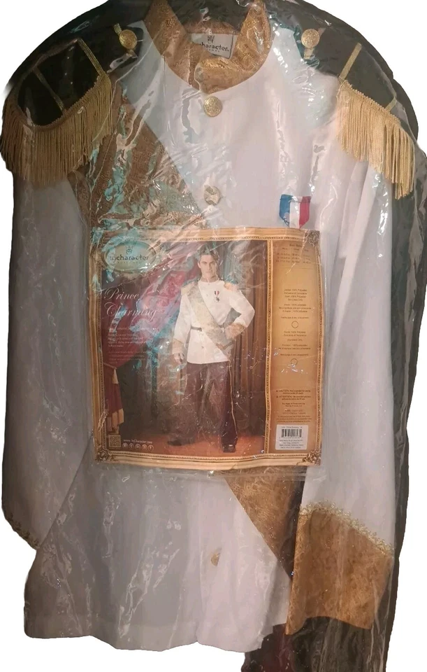 Encantador disfraz de príncipe real InCharacter para hombre adulto M en bolsa de viaje Foto 3 de 4