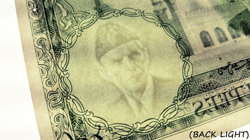 Pakistan 100 Rupees ND (1957) Karachi Overprint Mohamed Ali Jinnah p18c Au~Unc - Picture 6 of 10