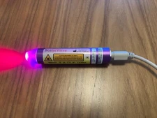 Quantum Scalar Wave Laser Red pulsar probe 650 nm.