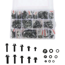 272Pcs Hex Bolts and Nuts Kit M6 M8 x1.25 M10-1.5Metric Bolt Assortment