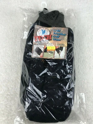 2 Pair of Thermal Tech Cold Weather Golf Gloves Pair Slide up Arm for Play NEW