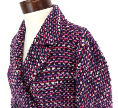 J.CREW Lady Jacket Italian Tweed Blazer NELLO GORI Pink