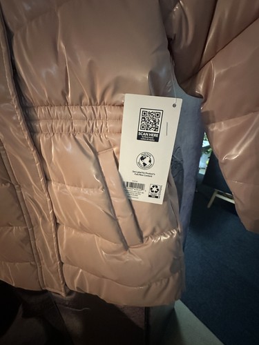 Member's Mark Toddler & Girls Removable Faux Fur Trim Hood Puffer Jacket Size7/8 - Picture 12 of 12