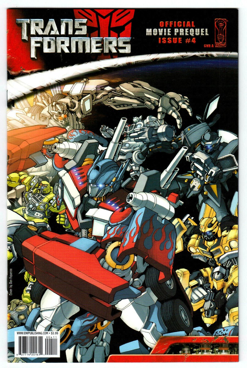 transformers IDW 実写映画系4冊セット Transformers Official Movie Adaptation #4 Comic 2007 - IDW