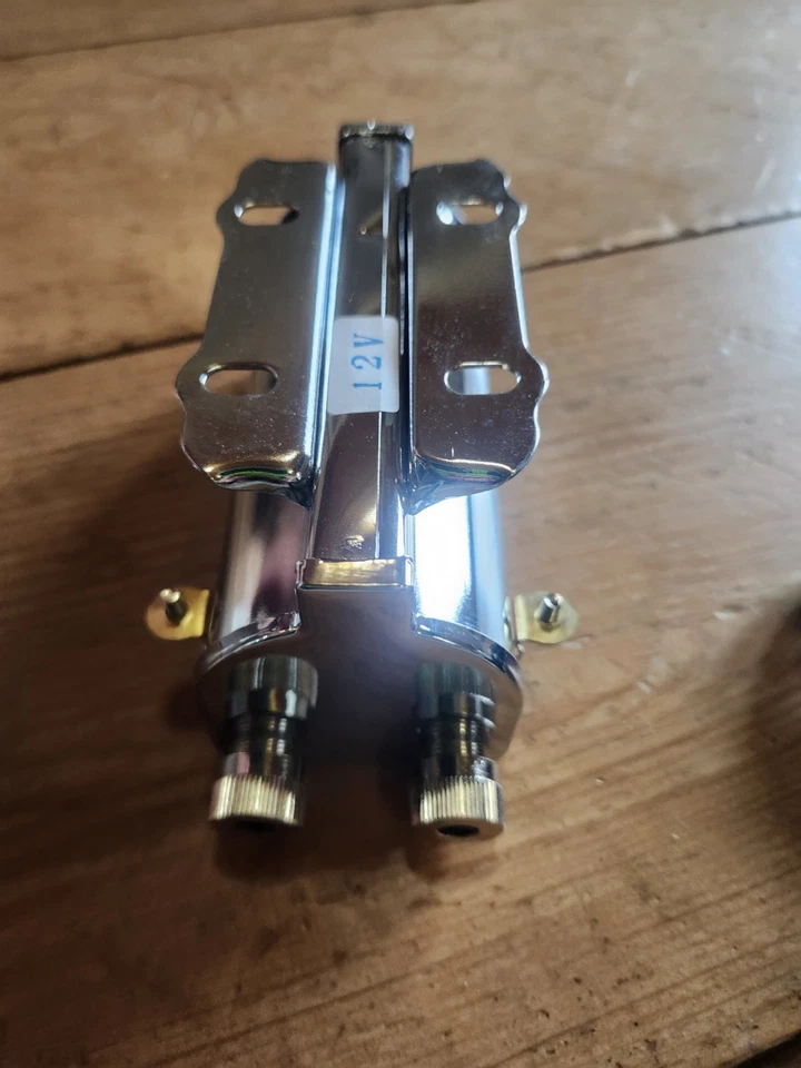 Chrome 12 Volt Ignition Coil for Harley Davidson EL 36-40, VL 30-33, UL 38-57 .. - Image 3 of 4