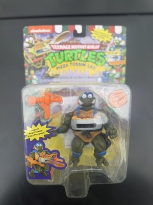 Teenage Mutant Ninja Turtles PIZZA TOSSIN LEO Retro Classic 4''  Figure 2023 NEW