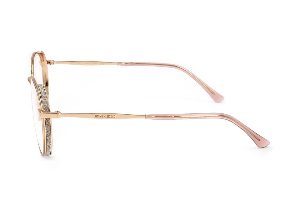 Lunettes de Vue Jimmy Choo JC301 DDB GOLD COPPER 51/20/145 Femme - Photo 3/4
