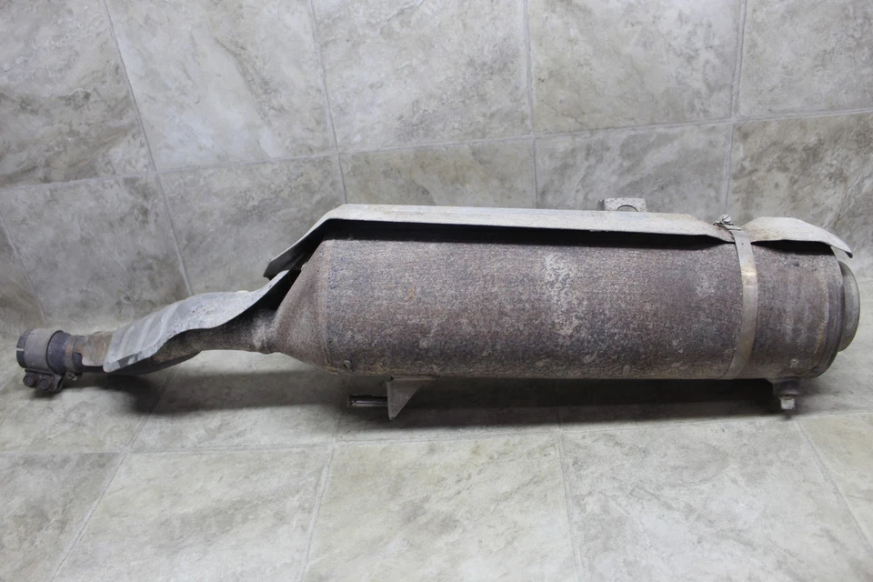 Silenciador de tubo de escape Honda Rancher 420 2007 2008 silenciador deslizable leer descripción Foto 2 de 4