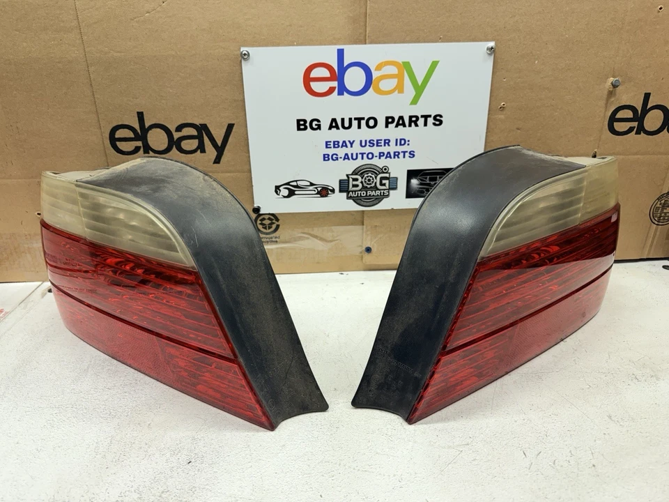 1995-2001 BMW E38 740i 740iL 750iL Rear Tail Light Set Left & Right OEM Genuine - Image 3 of 4
