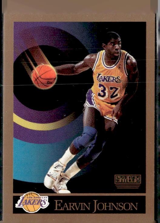 1990-91 SkyBox #138 Earvin Johnson