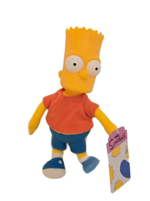 #ad #ad The Simpsons Bart Simpson 9in Plush Jakks Pacific 2024 Toy $15.99