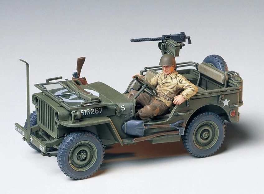Tamiya TM35219 1/35 US Jeep Willys MB 1/4 Ton Truck - Bild 2 von 2