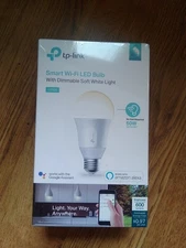 TP Link Smart Bulb LB100 Dimmable LED WiFi, 50W Equivalent, Soft White. Sealed