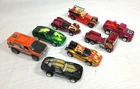 Vtg Hot Wheels Toy Car Fire Truck Van Lot - 1970's & 80's